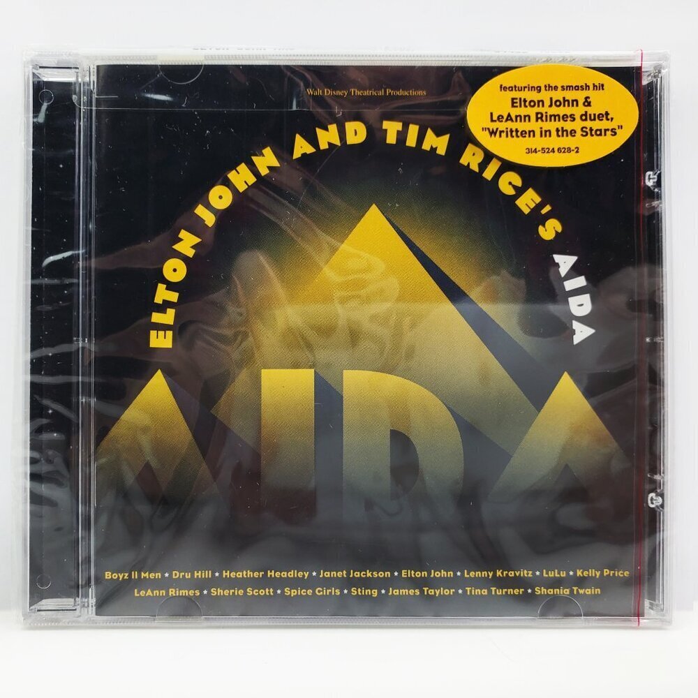 Aida Elton John Tim Rice CD Musical Soundtrack 1999 Boyz II Men, Various Sealed